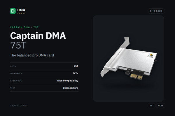 Captain DMA 75T — DMA Saudi