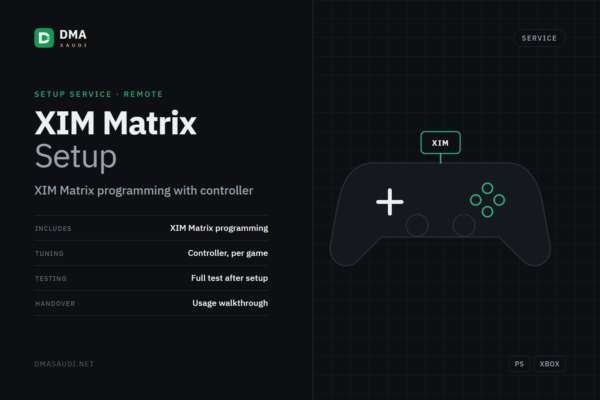 XIM Matrix programming service with controller — DMA Saudi