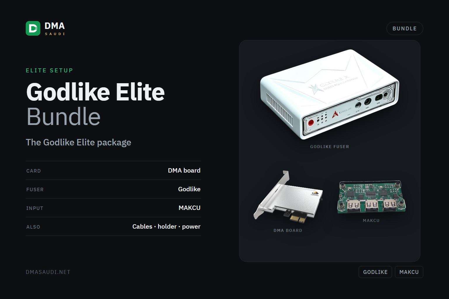 Godlike Elite Bundle — DMA Saudi