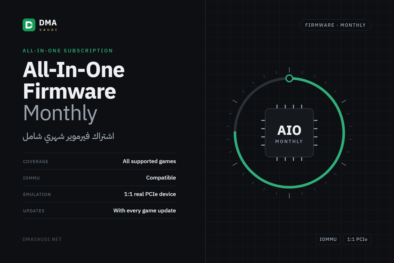 ALL IN ONE Firmware — DMA Saudi