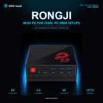 ميني بي سي RONGJI R5 | دعم شاشات 4K144 | لأنظمة DMA المزدوجة