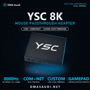 YSC 8K | وحدة تحكّم الماوس 8000Hz — فيرموير مخصّص ودعم COM و NET